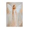 Stupell Industries Divine White Robe Angel Canvas, design by Petal Prints Design